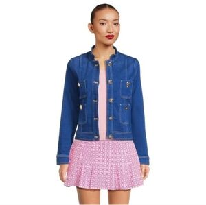 Lilly Pulitzer Blue Denim Jacket